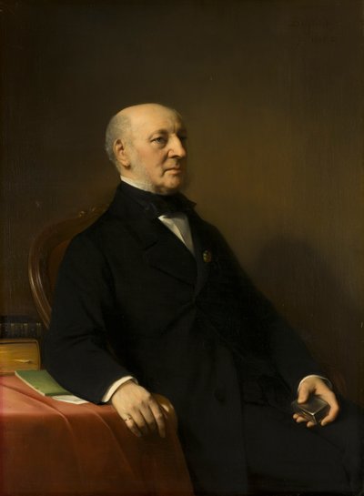 Portrait de Jean Zacharia Mazel (1792-1884) - Bastiaan de Poorter